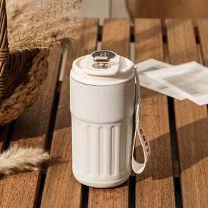 Smart Thermos Bottle LED Temperature Display Coffee Cup 316 Stainless Steel Tumbler Mug Business Portable Vacuum Thermal Mug