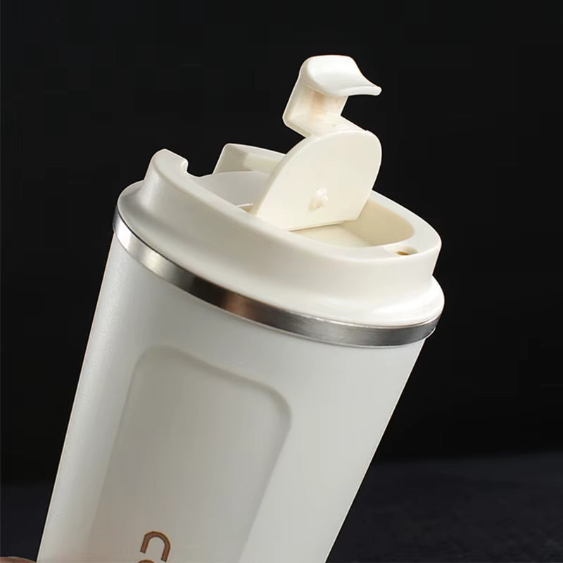 In-Car Insulated Cup 380/510Ml Thermos Smart Coffee Mug Portable Thermal Tumbler Temperature Display Vacuum Flasks Water Bottle